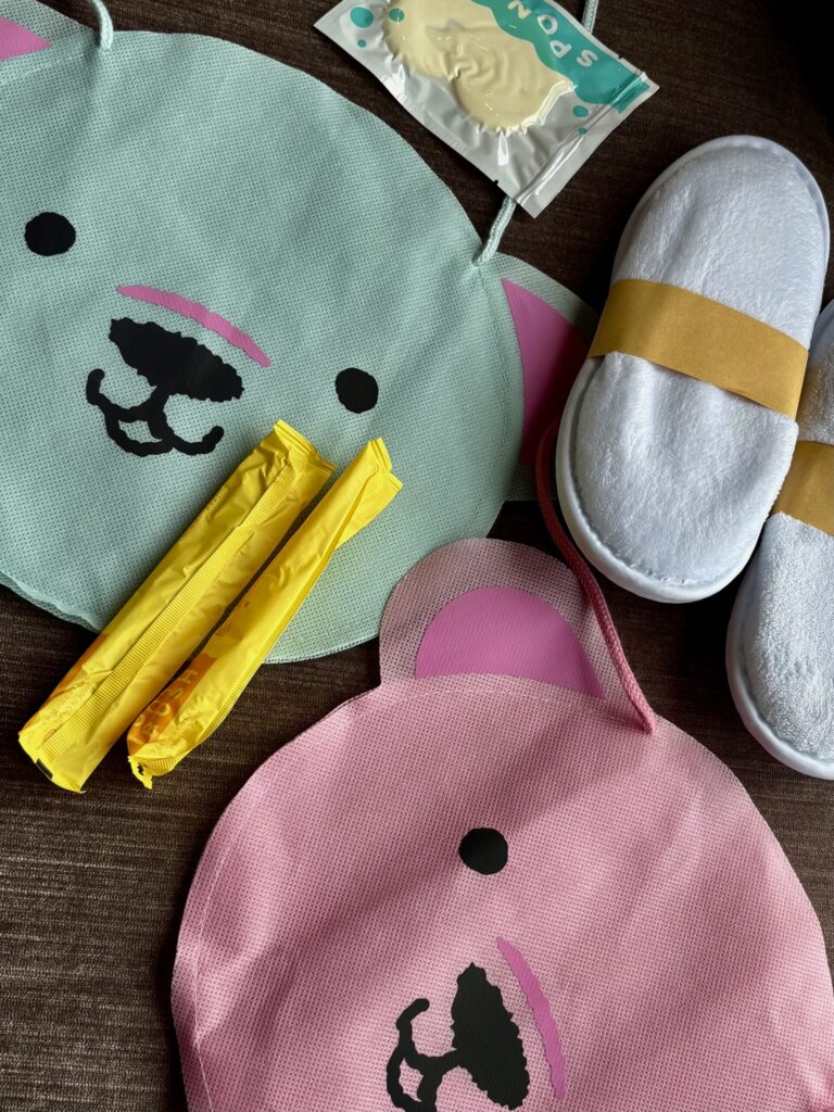 子どもたちにアメニティ