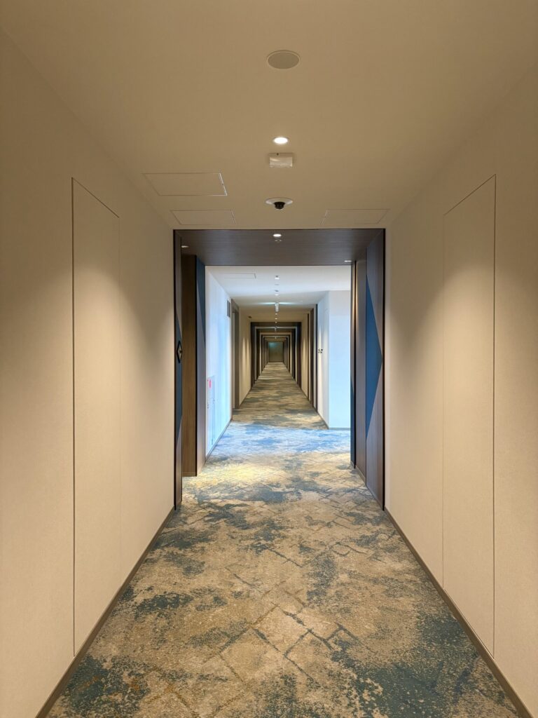 ダブルツリーbyヒルトン大阪城最上階廊下